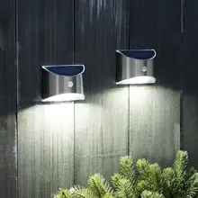Solar motion sensor outdoor wall light #2