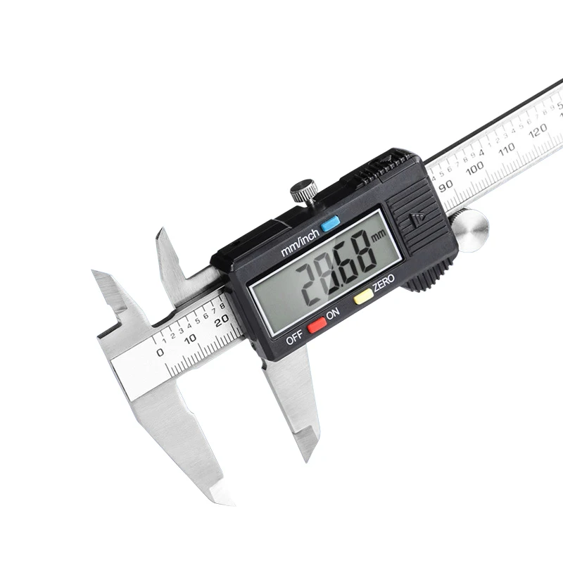 Hoge Kwaliteit 0-150 Mm Meetinstrument Rvs Schuifmaat Digitale Schuifmaat Gauge Micrometer Paquimetro Messschieber