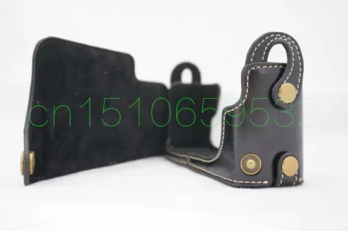 Batterij Openning PU Lederen Camera Tas Bottom Case voor Fujifilm Fuji X-E1 X-E2 XE1 XE2 Half Body Cover Mirrorless Systeem Camera