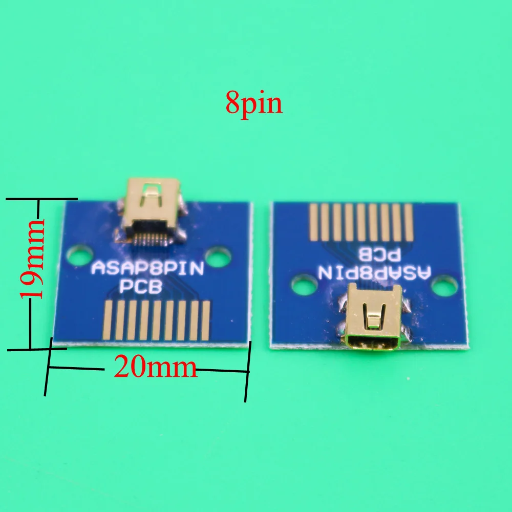 YuXi sạc kết nối với cảng PCB Ban kiểm tra hội đồng 5Pin 8Pin 10Pin cho Điện Thoại Di Động PC Máy Ảnh MP3 MP4