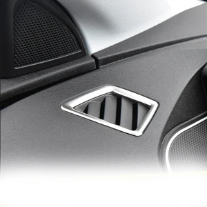 Frontklimaanlage aus rostfreiem Stahl, dekorative Abdeckung, Autostil, geeignet für 2017 Peugeot 5008 3008 GT, Accessoires 10 Hauptverkauf Air Caixa Peugeot - №3