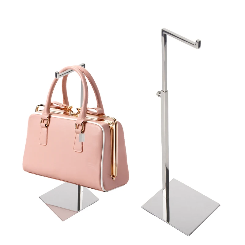 Linliangmuyu Originele 10 PCS Groothandel Solid Tube Verstelbare Metalen Rvs Handtas Display Rack Standhouder BJ01