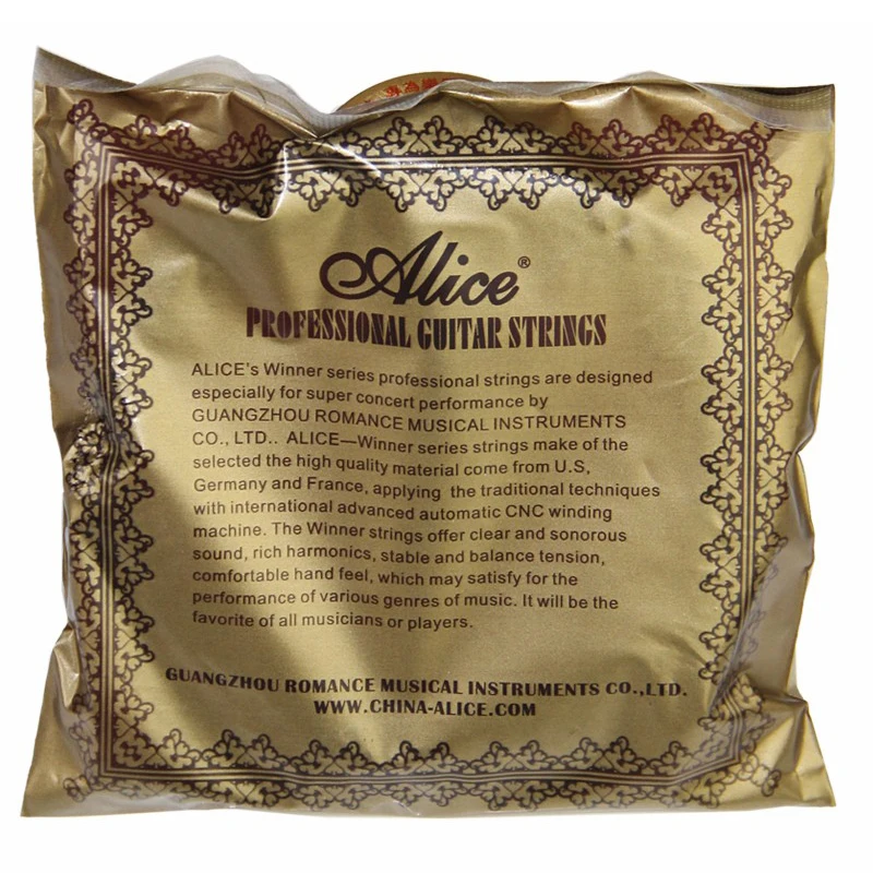 NEW Alice Electric Bass strings 045 065 085 105 130 inch Hexagonal Core Nickel Alloy Wound Gold Plated Ball-End 5 strings/set