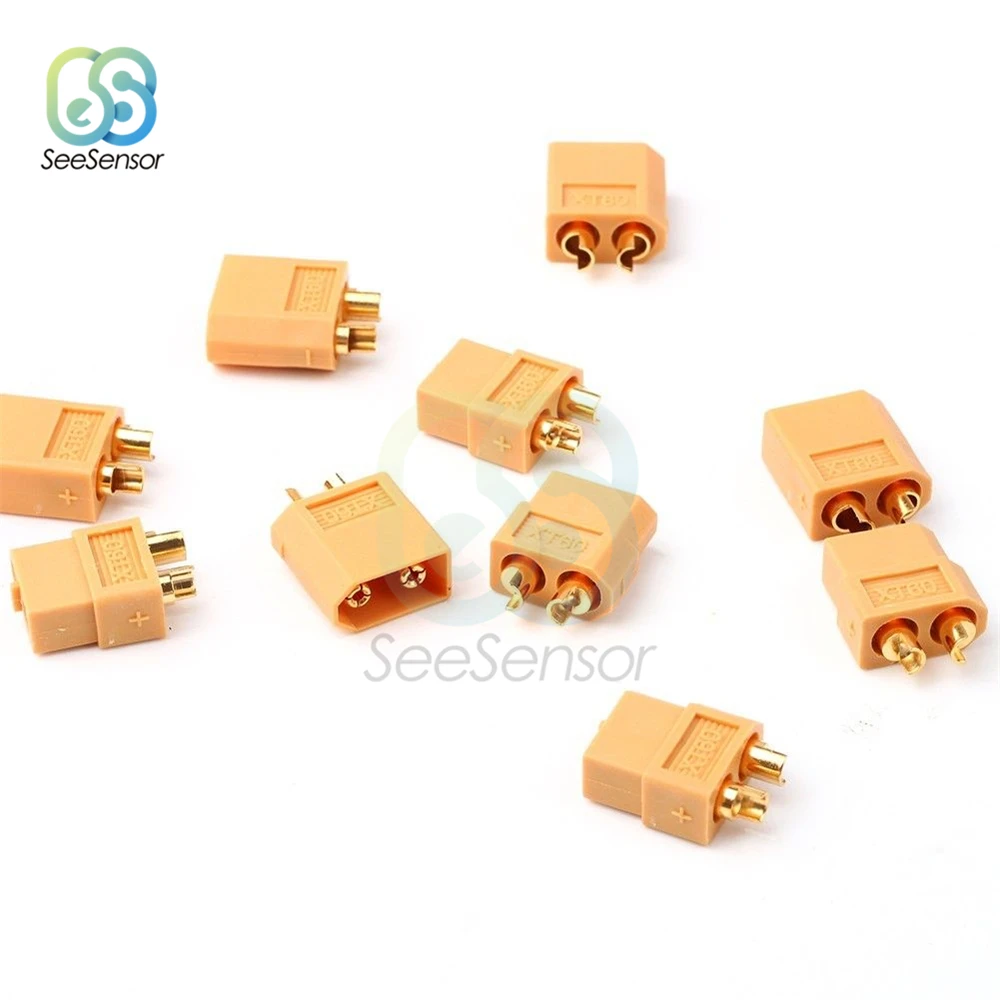 5 pairs 10pcs XT60 Male Female Bullet Connectors Plugs For RC Lipo Battery