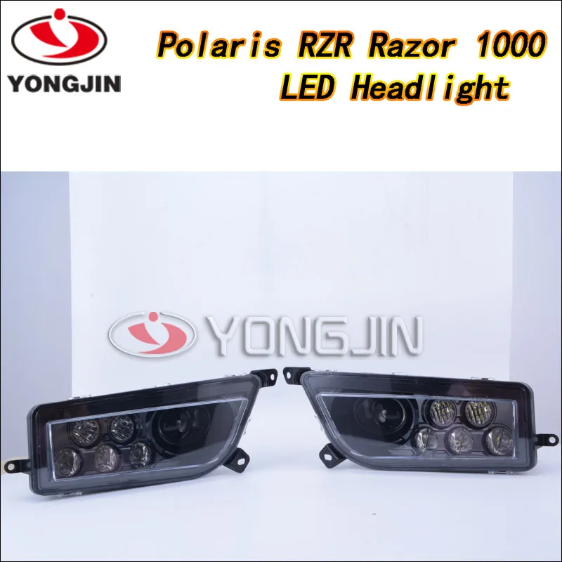 2014-2017 FOR POLARIS RZR 1000 XP & TURBO -REPLACEMENT LED HEADLIGHTS KIT