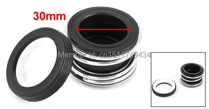 

MB1 Rubber Bellow Single Spring 30mm Internal Dia Mechanical Shaft Pump Seal 2pcs