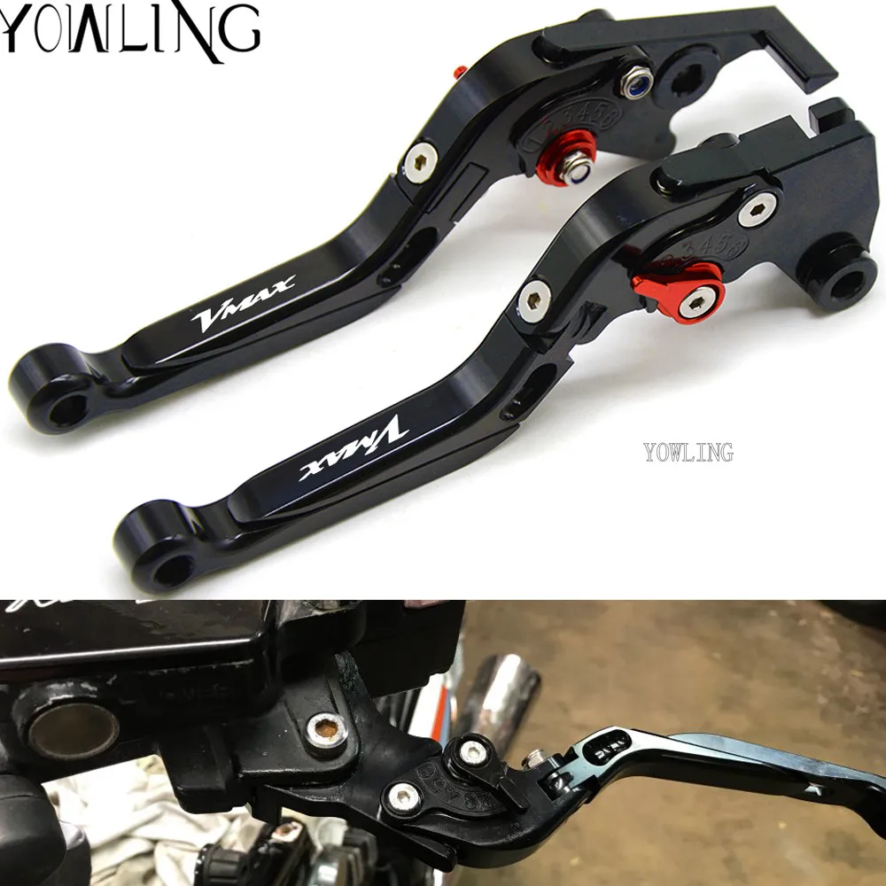 

Motorcycle Adjustable Foldable Extendable Brake Clutch Levers For Yamaha V-MAX VMAX 1700 2009-2016 2010 2011 2012 2013 2014 2015