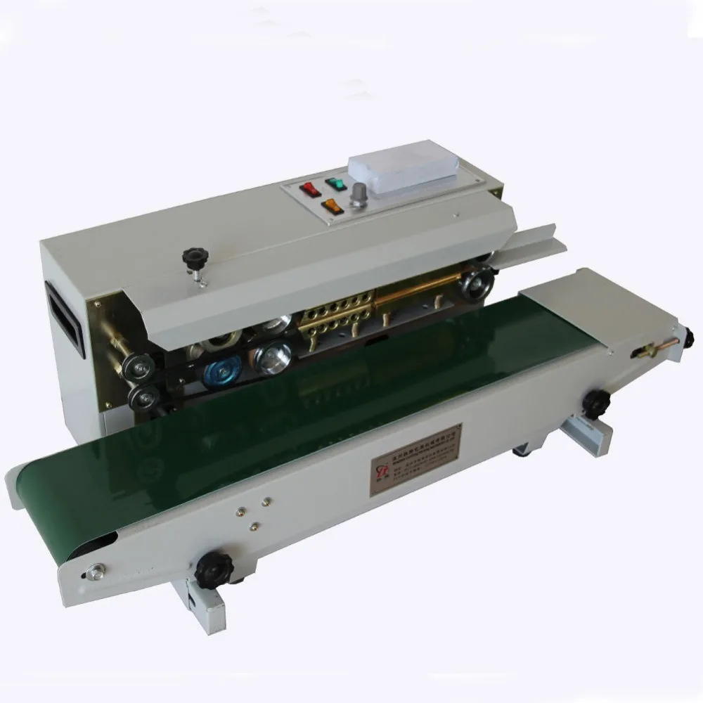 Automatic Horizontal Continuous Plastic Bag Band Sealing Machine FR900 Sealer