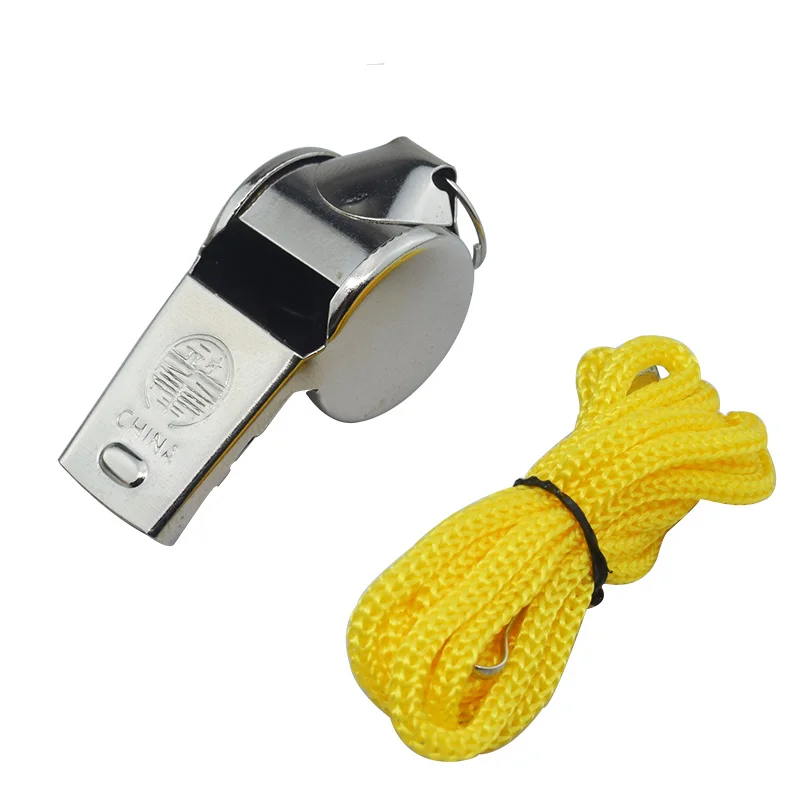 1Pcs Rugby Party Training Als Metalen Fluitje Scheidsrechter Sport Whistle School Voetbal Outdoor Sport Groothandel