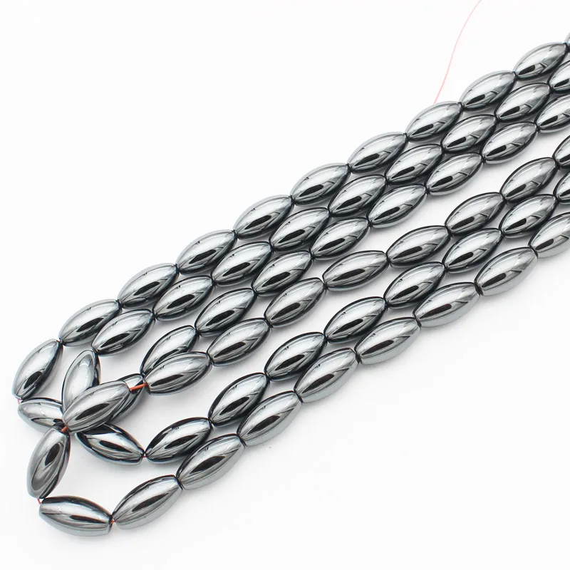 Magnetic Hematite Oval Beads 15inch per strand ,For DIY Jewelry making !We provide mixed wholesale for all items !