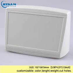 Small Plastic enclosure 152*108*54mm plastic electronics project box abs junction box diy instrument case 5pcs/lot Desktop shell