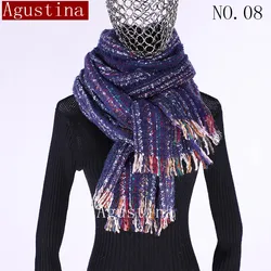 winter cashmere scarf shawls fashion luxury brand women pashimina high quality thick large stoles scarves bufanda mujer echarpe