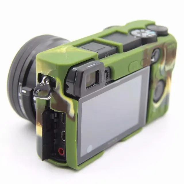 Мягкий силиконовый защитный чехол для камеры для Sony Alpha A6000 16-50 мм чехол для объектива