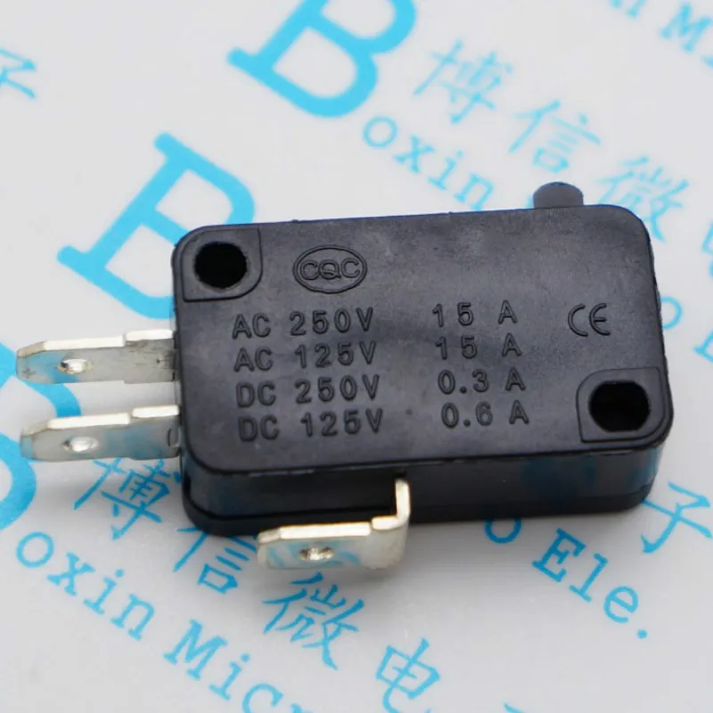 5pcs Large Micro Switch V-15-1C25, Silver Point V-15-IC25 Microwave Oven, Contact Switch