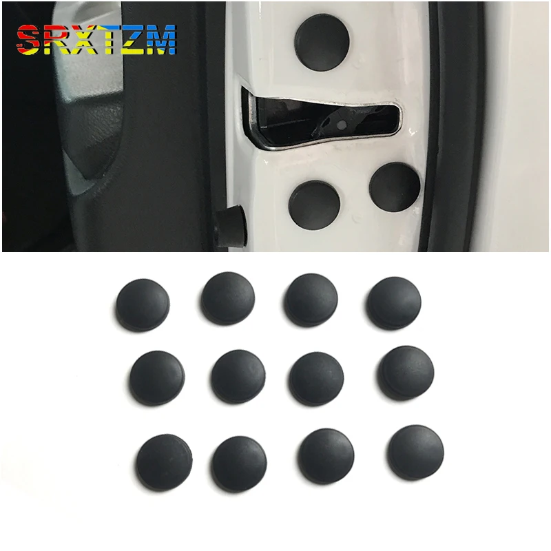 Car Door Lock Screw Protector Cover for KIA Rio K2 K3 K4 K5 KX3 KX5 QL Cerato Soul Forte Sportage R Sorento Optima BMW Audi Alfa