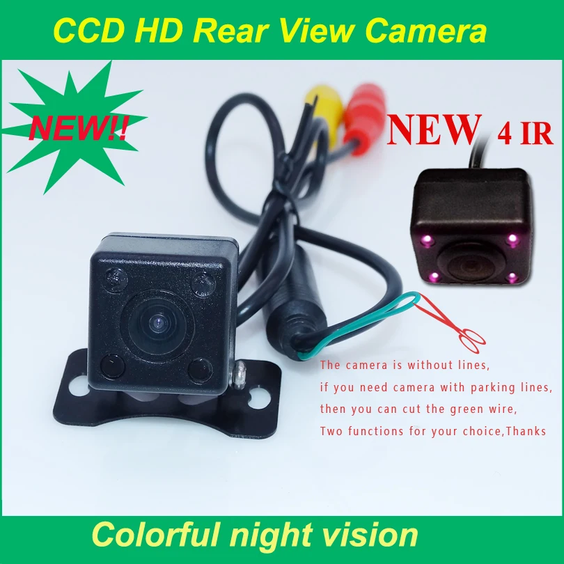 Higest night vision 4 ir lights car rear reserve camera bring 170 degree lens angle for all cars promotion period