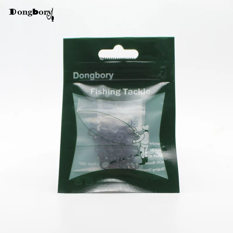 Giratorios Heli-chod tamaño 8 – Ojo grande plomado negro mate para carpa - imagen 5