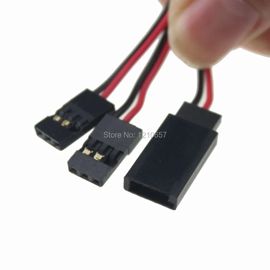 100 PCS lot Power on/off switch with JR FUTABA cord for RC Boat Car Helicopter Flight