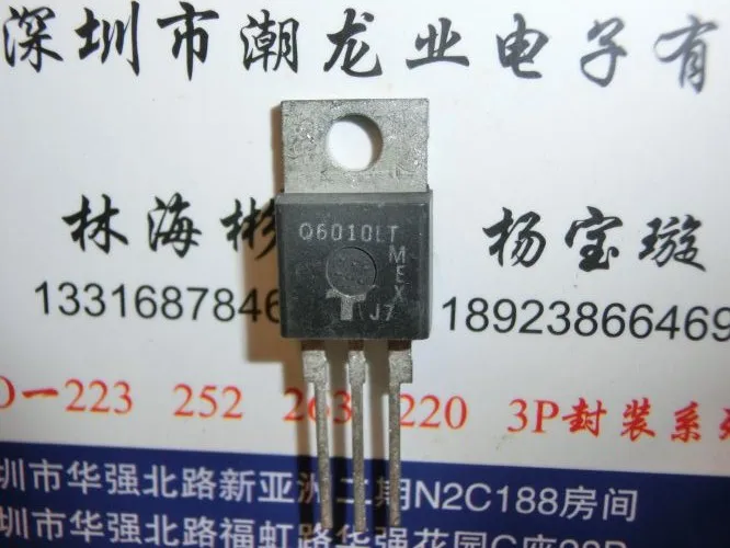 5 piezas Q6010LT TO-220