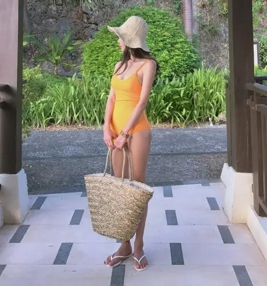 New Bohemian Beach Bag Women Handmade Straw Bags Summer Grass Handbags Drawstring Basket totes bag Travel Tote Large size
