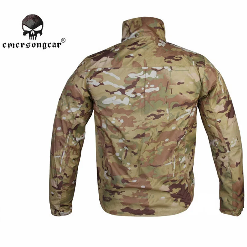 emersongear-Softshell Windbreaker Jacket, Tactical Combat Jacket, Breathable, Perspiration, EM6810