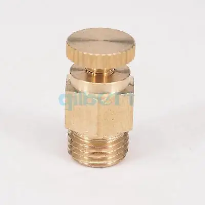 Messing 1/8 "1/4" 3/8 "1/2" BSP M8x1 M10x1 M12x1 M12x 1,25 M12x 1,75 Männliche Manuelle Auspuff ventil Luft Release Ventil Vent Ventil Heizung – Detail 6