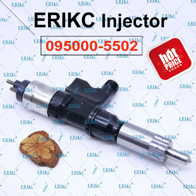 

ERIKC 5502 Wholesale Auto Truck Fuel Injector 095000-5502 (8-97367552-3) Diesel Injection System 0950005502 (8973675523)