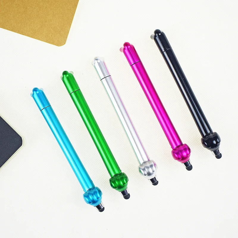 1Pc Creative Dog Ballpoint Pen Kawaii Pens For Kid Gift Cartoon Touch Screen Ball Pen For Phone Office Supplies Stationary Store