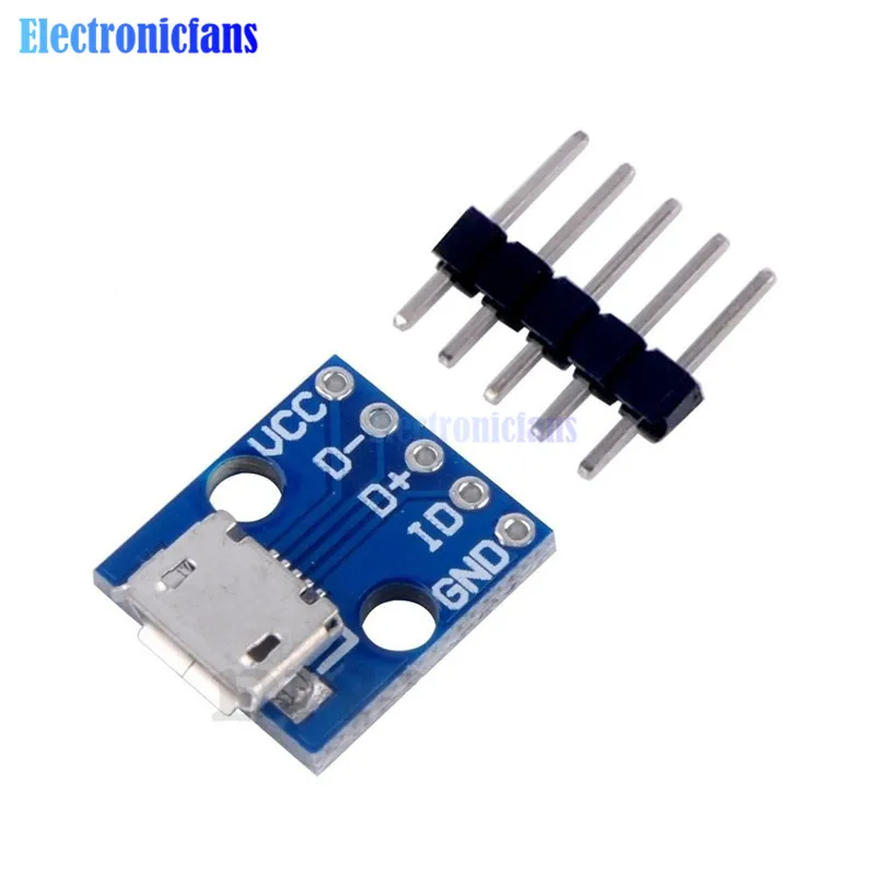 10PCS CJMCU Breakout Power Supply Module Micro USB Interface Power Adapter Board USB 5V Breakout Module For Arduino