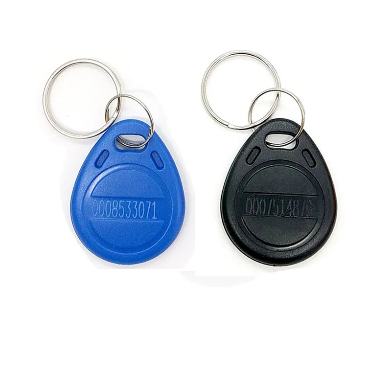 2pcs 125KHz TK4100 EM4100 RFID Tag Proximity Token Keyfobs RFID Card Key