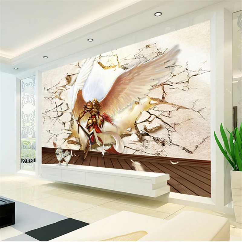 beibehang LOL Heroes Union online game theme large frescoes cafe decoration 3d wallpaper customization papel de parede