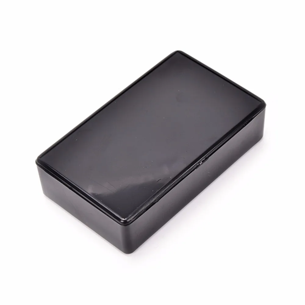 1PCS 100x60x25mm Black DIY Enclosure Instrument Case Plastic Electronic Project Box Electrical Supplies