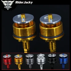 혼다 CB750 CB 750 1992-2001 1995 1996 1997 1998 1999 2000 CNC 오토바이 나사 예압 조절 식 포크 캡 볼트 (41*37MM)