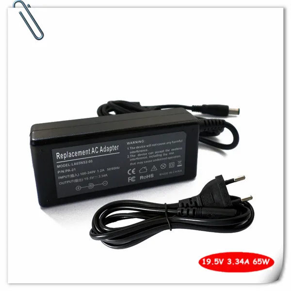 Laptop Battery Charger AC Adapter For DELL PA-1650-02DW LA65NS2-00 PP25L PP41L PP42L PA-21 Octagon DC Plug Power Supply Cord