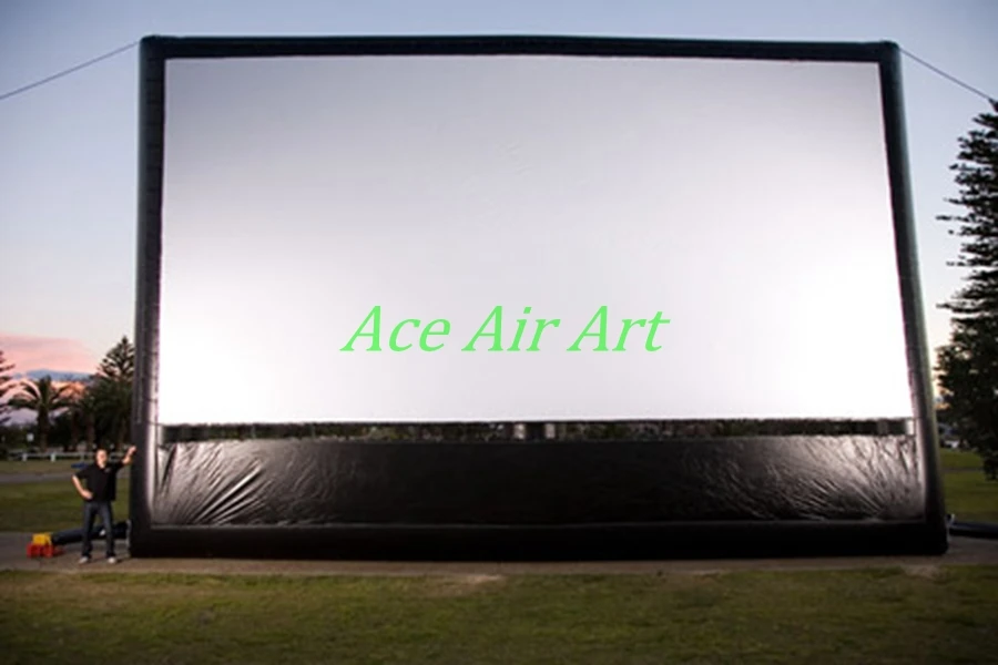 New arrival fashion design used inflatable projection video movie screen wholesale, inflatable video screen