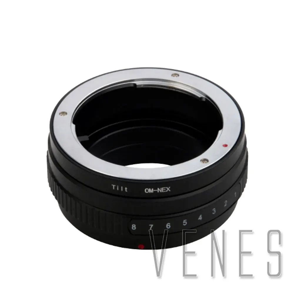 

Venes OM-NEX, Macro Tilt Lens Adapter For Olympus Lens to Suit Sony NEX Camera Adapter Ring For A5100 A6000 A5000 A3000