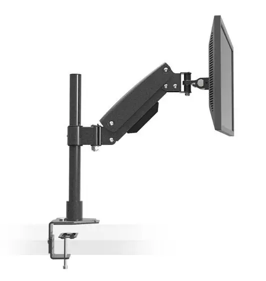 

Desktop Clamping Heavy Duty Full Motion Gas Spring LCD LED Monitor Holder Arm Grommet Mount Height Adjustable Loading 10kgs L151