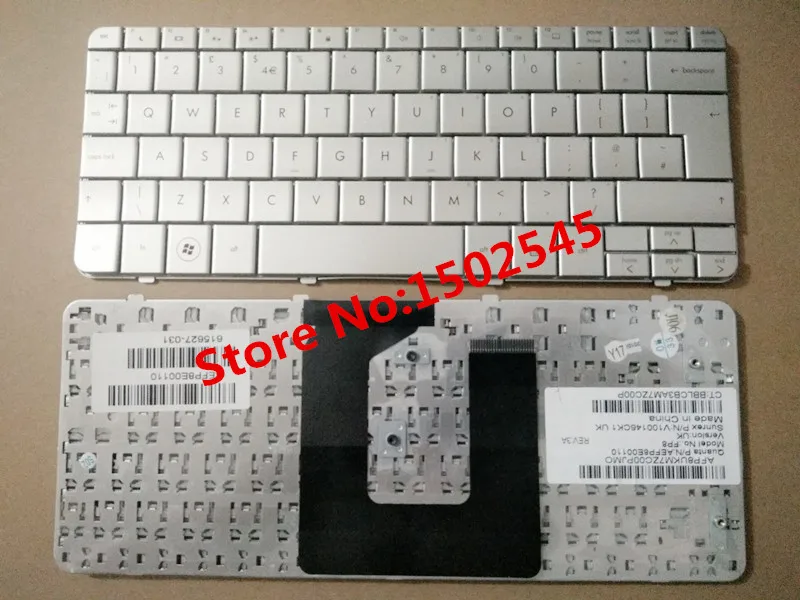 

Free Shipping New Original Laptop Keyboard for HP MINI 311 DM1 DM1-1000 DM1-1100 DM1-2000 UK Keyboard with Frame 615627-031