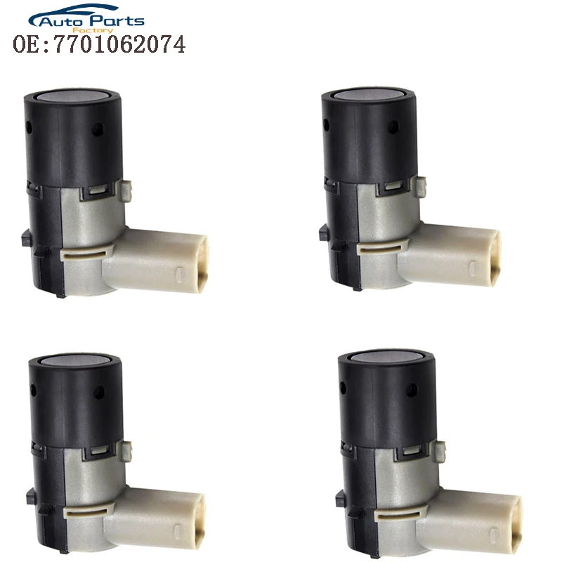 4 PCS PDC Sensor For Renault Clio Grand Espace Scenic Laguna Megane Saab 9-5 Mini Cooper 550, R52, R53 7701062074 9653849080