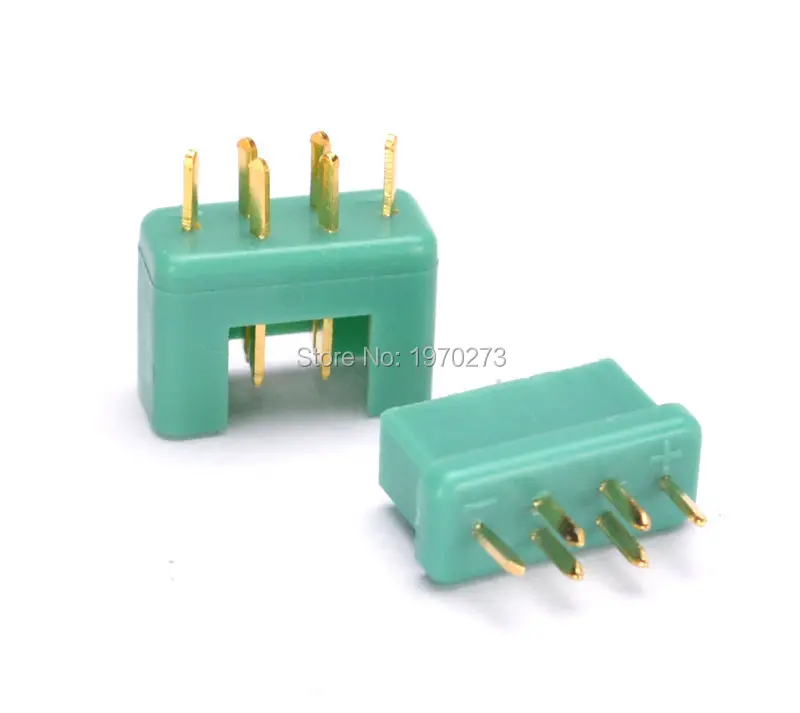 5 Pairs / 10 Pairs MPX Connector plug 24K Goldplated 6pin 40Amp RC aeromodelling field Accessories