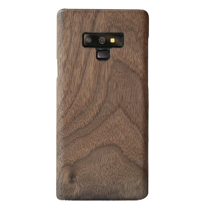 walnut Enony Wood Rosewood MAHOGANY Wooden Back Case Cover For Samsung Galaxy S21 S22 S10+ Note20 S20 Ultra Note 9 Note 10+ Lite