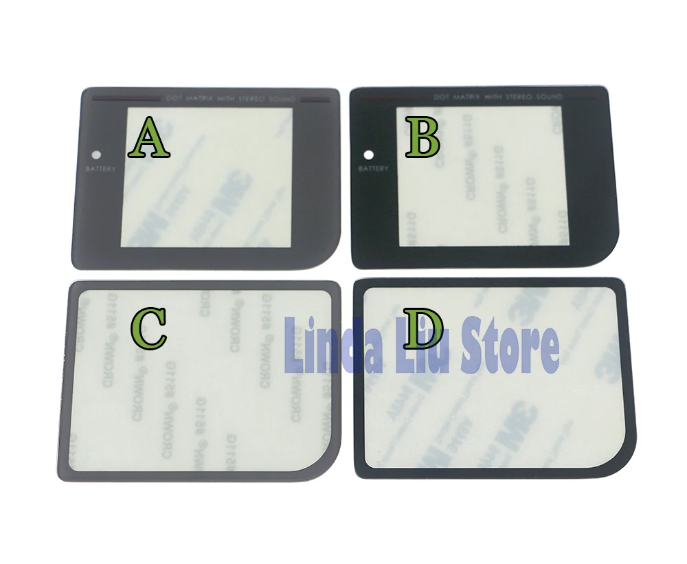 2pcs/lot For Nintendo GameBoy Zero DMG-01 For Raspberry Pi Modify Narrow Protector glass lens Screen