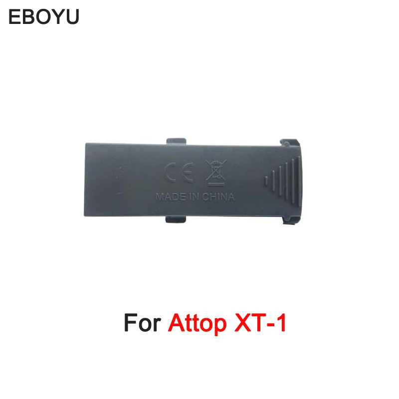 Eboyu 3.7V 800Mah Lip Batterij Voor Attop XT-1 Rc Drone Fpv Drone XT-1 Opvouwbare Quadcopter Drone