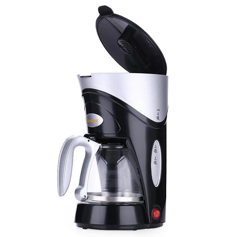 Household Semi-automatic Coffee Machine Multi-function Drip American Machine Can Brew Tea Mini Coffee Maker