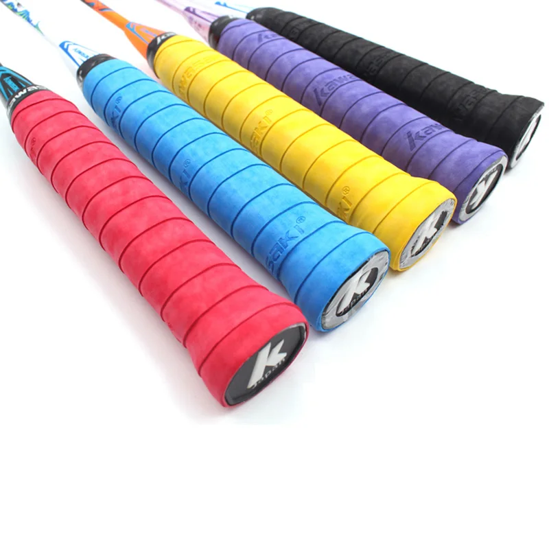 10Pcs/lot Kawasaki Racket Over Grip X9  Tennis Racket Grip Anti-slip Breathable Badminton Hand Tape Dry Sweatband Good Quality