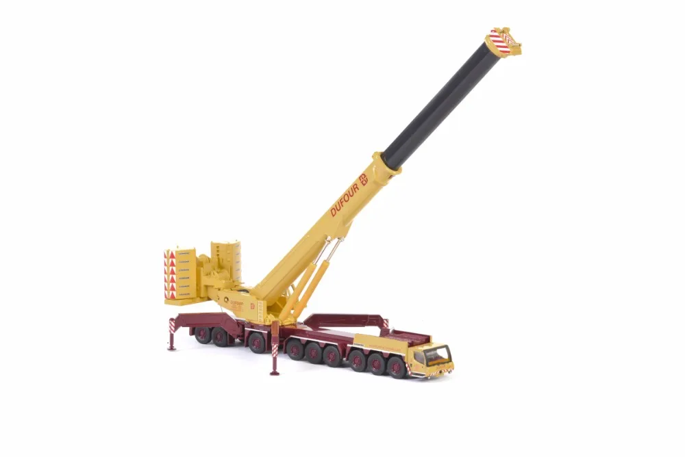 

Rare Diecast Toy Model WSI 1:87 Lieb-herr LTM1750 Off-Road Crane Dufour Group Engineering Machinery 71-2025 For Gift,Collection