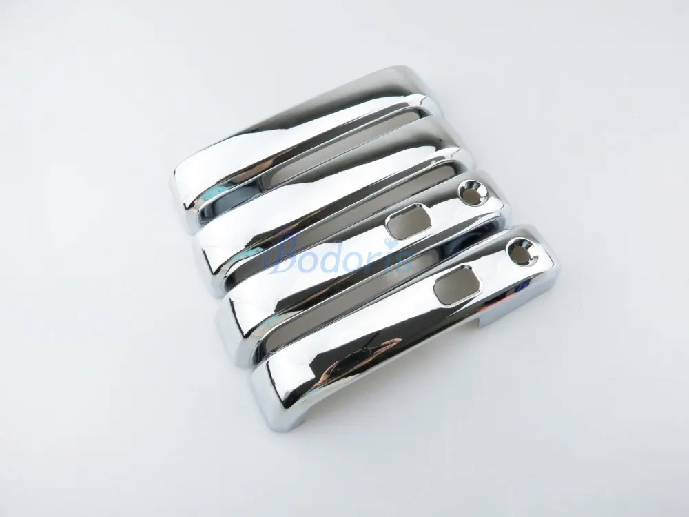 

2015 2016 2017 Door Handle Cover Bowl Insert Trim Overaly Panel Frame Kit Chrome Car Styling For Ford F150 Accessories