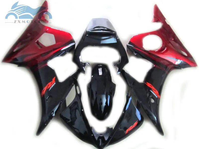 

High grade motorcycle fairings kit for YAMAHA R6 YZFR6 2003-2005 YZF R6 03-05 ABS plastic fairing kits red black parts DF63