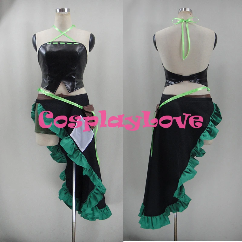 

New Custom Made Japanese Anime God Eater Burst Sakuya Tachibana Cosplay Costume Unfirom High Quality CosplayLove Christmas