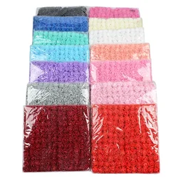 144Pcs 2Cm Mini Foam Rose Kunstmatige Bloem Boeket Bruiloft Decoratie Scrapbooking Diy Krans Goedkope Fake Rose Bloemen